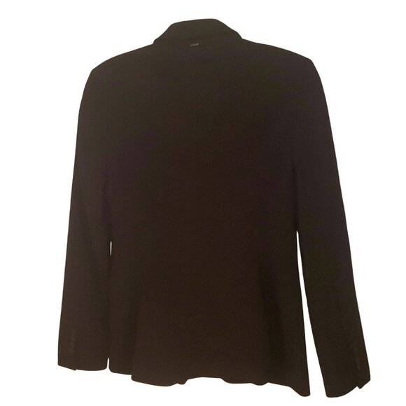 HUGO BOSS Jabina Black Wool Blend Jacket Blazer. Size 6. ** - Picture 8 of 13